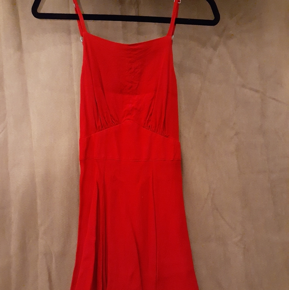 Red dress